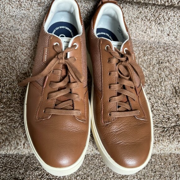 Cole Haan Men\'s Brown leather Lace-up Shoes main image 12